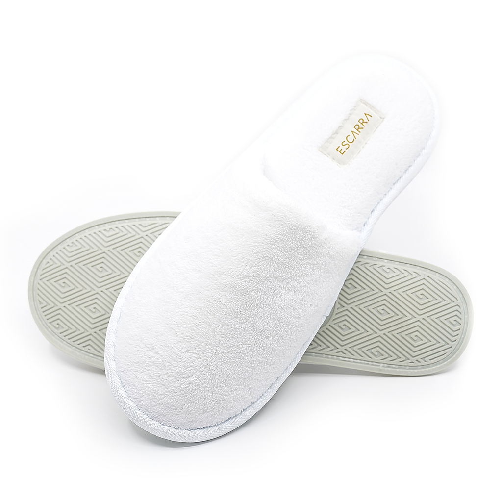 [ESSLRS-WOS] Escarra Plush Rubber Sole Slipper
